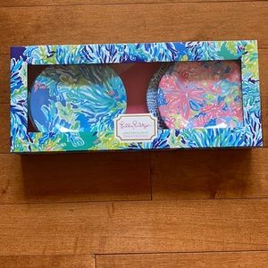Lilly Pulitzer Appetizer Plate Set